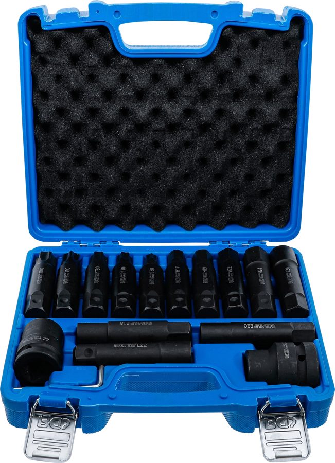 Kravas automašīnu uzgaļu komplekts | 20mm (3/4") + 25mm (1") | 16 gabali