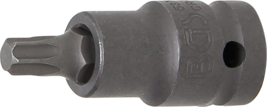 Jaudas uzgaļa ieliktnis | Garums 55mm | Iekšējā kvadrātveida piedziņa 12,5 mm (1/2") | T veida profils (Torx) T47