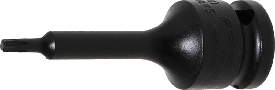 Jaudas uzgaļa ieliktnis | Garums 75mm | Iekšējā kvadrātveida piedziņa 12,5 mm (1/2") | T veida profils (Torx) T20