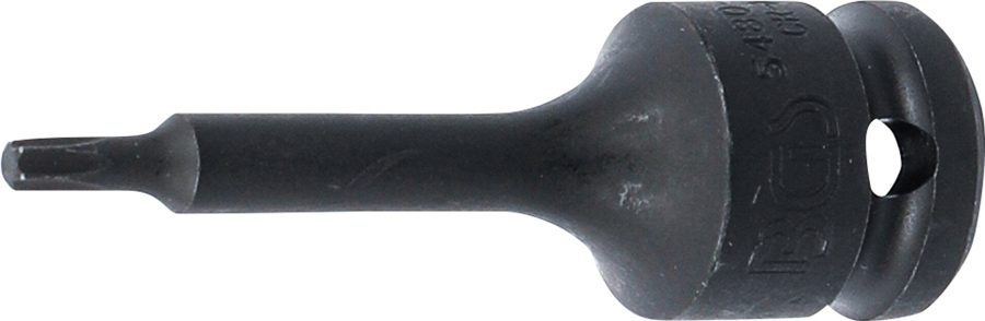 Jaudas uzgaļa ieliktnis | Garums 75mm | Iekšējā kvadrātveida piedziņa 12,5 mm (1/2") | T veida profils (Torx) T25