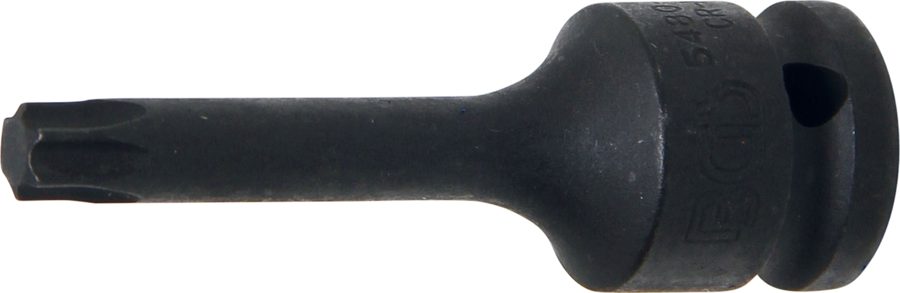 Jaudas uzgaļa ieliktnis | Garums 75mm | Iekšējā kvadrātveida piedziņa 12,5 mm (1/2") | T veida profils (Torx) T50