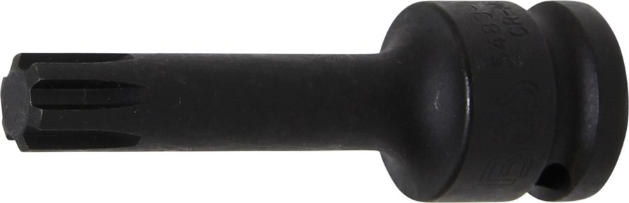 Jaudas uzgaļa ieliktnis | Garums 75mm | Iekšējā kvadrātveida piedziņa 12,5 mm (1/2") | Ķīļa profils (RIBE) M12