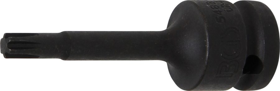 Jaudas uzgaļa ieliktnis | Garums 75mm | Iekšējā kvadrātveida piedziņa 12,5 mm (1/2") | Ķīļa profils (RIBE) M7
