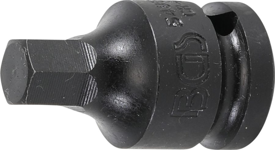 Jaudas uzgaļa ieliktnis | Garums 42mm | Piedziņas iekšējais kvadrāts 12,5 mm (1/2 collas) | iekšējais sešstūris 11 mm