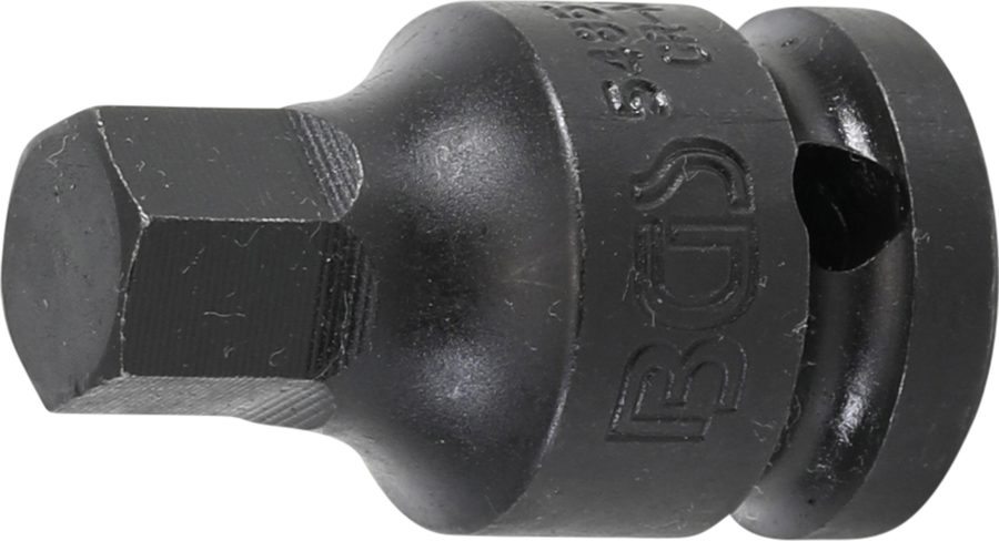 Jaudas uzgaļa ieliktnis | Garums 42mm | Piedziņas iekšējais kvadrāts 12,5 mm (1/2") | iekšējais sešstūris 13 mm