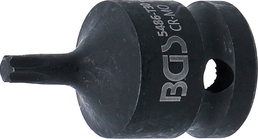 Jaudas uzgaļa ieliktnis | Garums 42mm | Iekšējā kvadrātveida piedziņa 12,5 mm (1/2") | T veida profils (Torx) T30