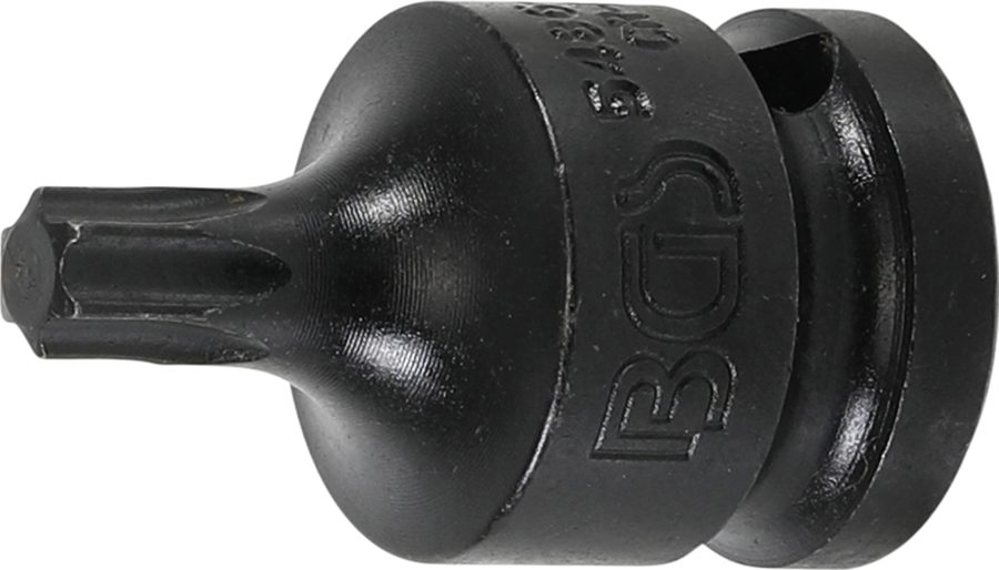 Jaudas uzgaļa ieliktnis | Garums 42mm | Iekšējā kvadrātveida piedziņa 12,5 mm (1/2") | T veida profils (Torx) T45