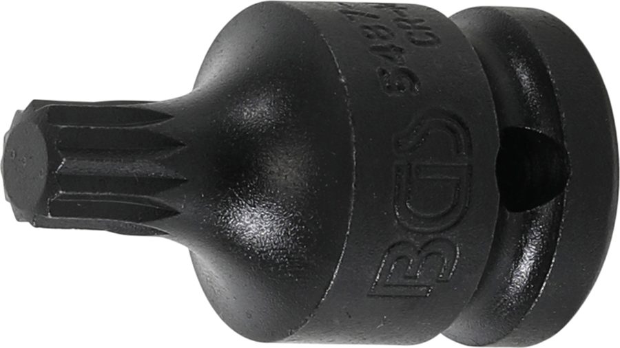 Jaudas uzgaļa ieliktnis | Garums 43mm | Piedzīt iekšējo kvadrātu 12,5 mm (1/2 collas) | iekšējā šķautne (XZN) M10