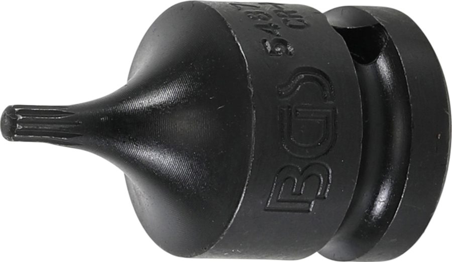 Jaudas uzgaļa ieliktnis | Garums 43mm | Piedzīt iekšējo kvadrātu 12,5 mm (1/2 collas) | iekšējā šķautne (XZN) M4