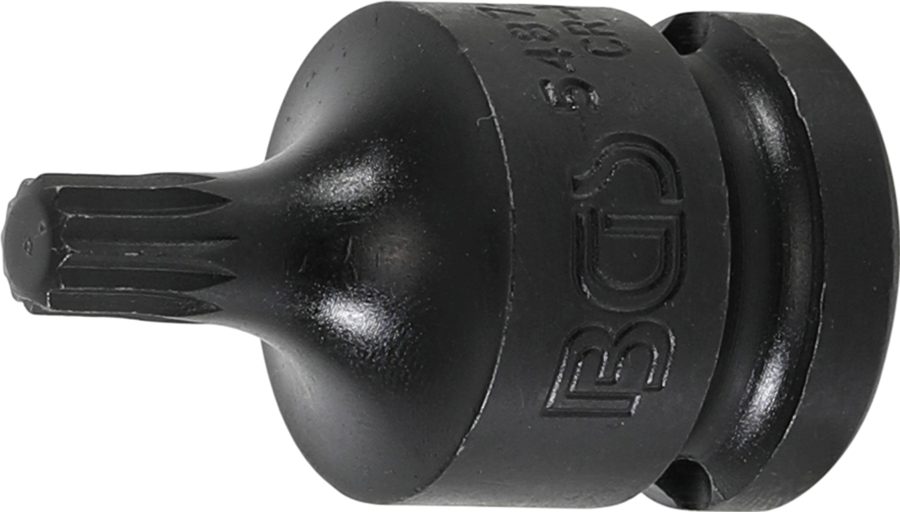 Jaudas uzgaļa ieliktnis | Garums 43mm | Piedzīt iekšējo kvadrātu 12,5 mm (1/2 collas) | iekšējā šķautne (XZN) M8