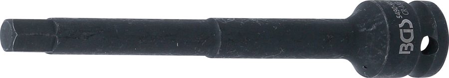 Jaudas uzgaļa ieliktnis | Garums 150mm | Piedziņas iekšējais kvadrāts 12,5 mm (1/2") | iekšējais sešstūris 10 mm