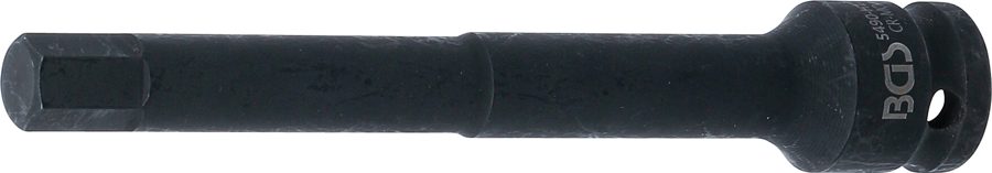 Jaudas uzgaļa ieliktnis | Garums 150mm | Piedziņas iekšējais kvadrāts 12,5 mm (1/2 collas) | iekšējais sešstūris 12 mm