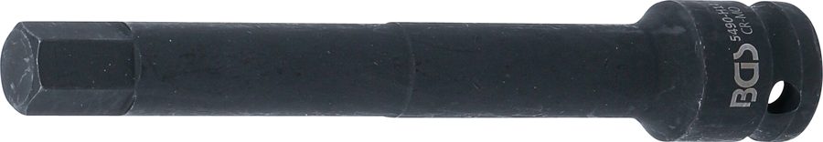 Jaudas uzgaļa ieliktnis | Garums 150mm | Piedziņas iekšējais kvadrāts 12,5 mm (1/2") | iekšējais sešstūris 14 mm