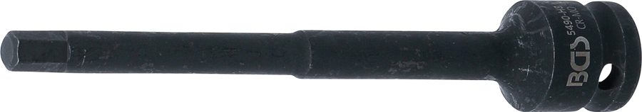 Jaudas uzgaļa ieliktnis | Garums 150mm | Piedziņas iekšējais kvadrāts 12,5 mm (1/2 collas) | iekšējais sešstūris 8 mm