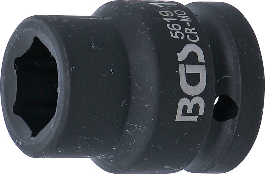Triecienligzdas uzgriežņu atslēgas ieliktnis sešstūris | Iekšējā kvadrātveida piedziņa 20 mm (3/4") | SW 19 mm