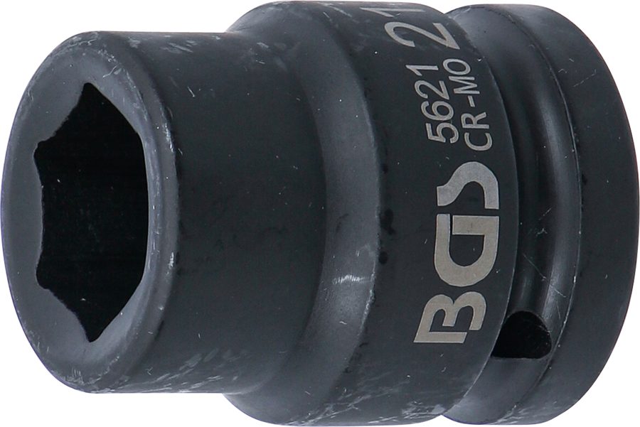 Triecienligzdas uzgriežņu atslēgas ieliktnis sešstūris | Iekšējā kvadrātveida piedziņa 20 mm (3/4") | SW 21 mm
