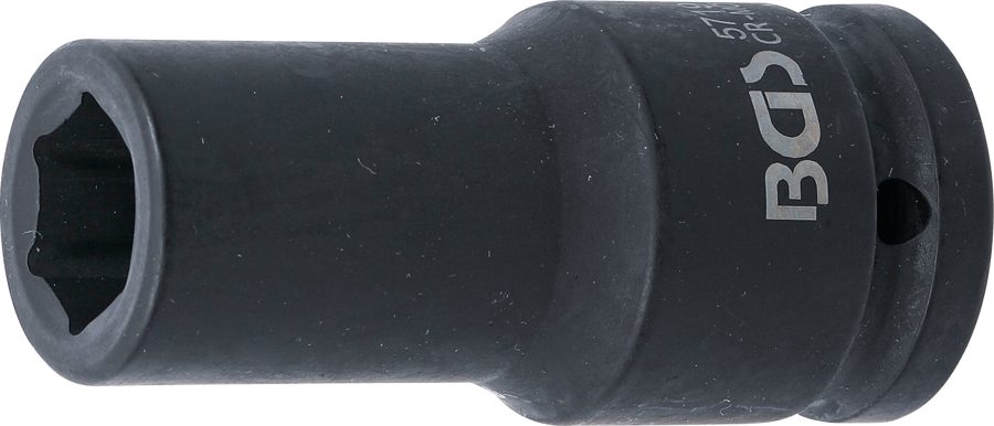 Triecienligzdas uzgriežņu atslēgas ieliktnis, sešstūris, dziļš | Iekšējā kvadrātveida piedziņa 20 mm (3/4") | SW 19 mm