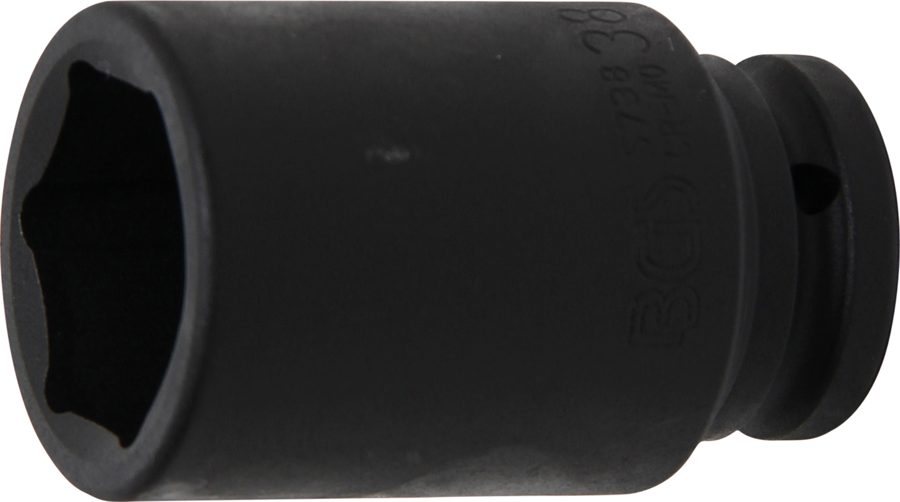 Triecienligzdas uzgriežņu atslēgas ieliktnis, sešstūris, dziļš | Piedziņas iekšējais kvadrāts 20 mm (3/4") | SW 38 mm