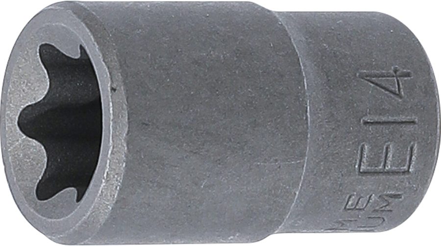 Uzgriežņu atslēgas ieliktnis E-profils | Iekšējā kvadrātveida piedziņa 10 mm (3/8") | SW E14