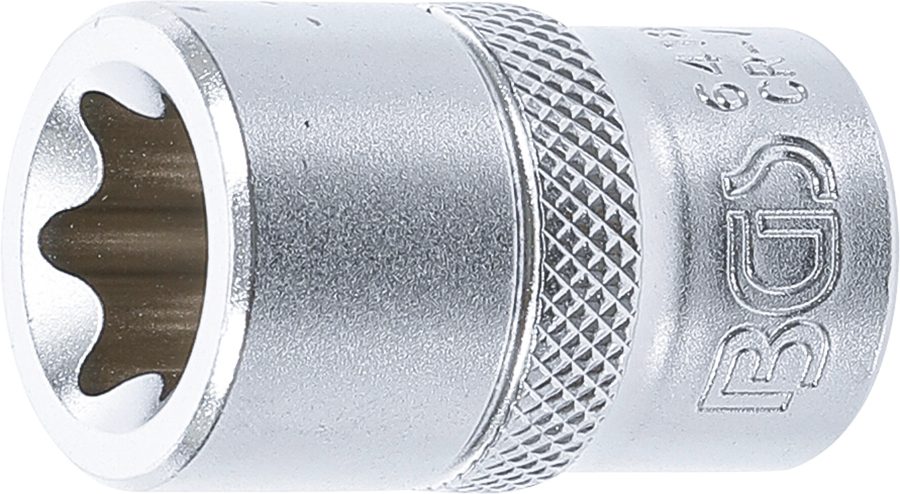 Uzgriežņu atslēgas ieliktnis E-profils | Piedziņas iekšējais kvadrāts 12,5 mm (1/2") | SW E18