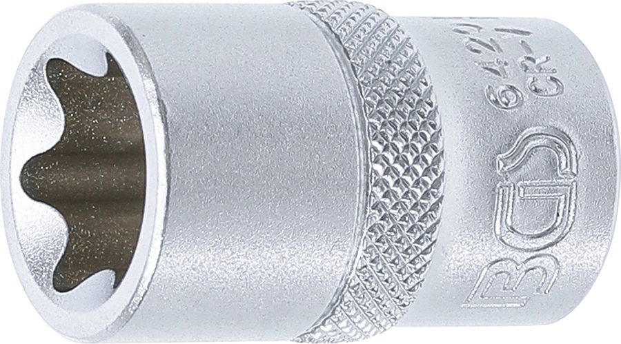 Uzgriežņu atslēgas ieliktnis E-profils | Iekšējā kvadrātveida piedziņa 12,5 mm (1/2") | SW E20