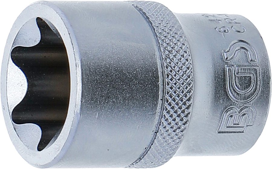 Uzgriežņu atslēgas ieliktnis E-profils | Iekšējā kvadrātveida piedziņa 12,5 mm (1/2") | SW E24