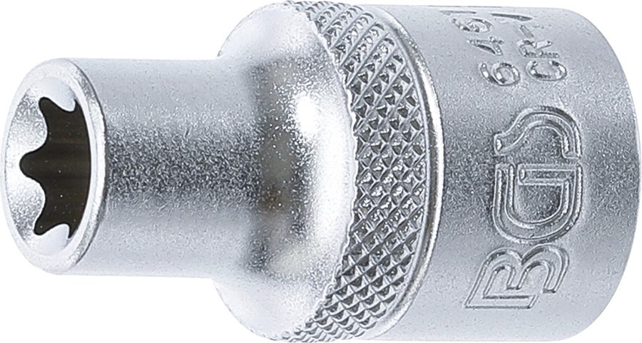 Uzgriežņu atslēgas ieliktnis E-profils | Piedziņas iekšējais kvadrāts 12,5 mm (1/2") | SW E11