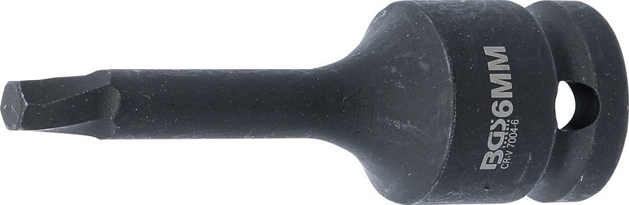 Skrūvju nosūcējs | Piedziņas iekšējais kvadrāts 12,5 mm (1/2") | bojātam iekšējam sešstūrim 6 mm