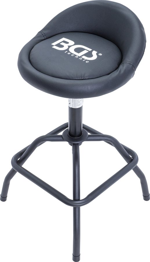 Darbnīcas krēsls | regulējams augstums | 630 - 770 mm