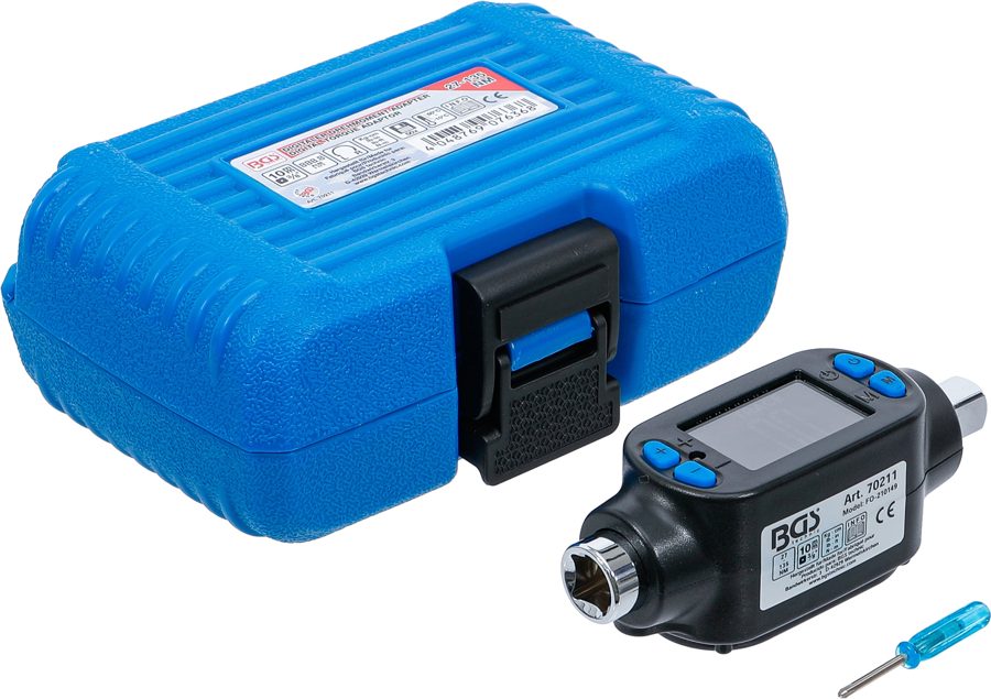Digitālais griezes momenta adapteris | 10 mm (3/8") | 27–135 Nm