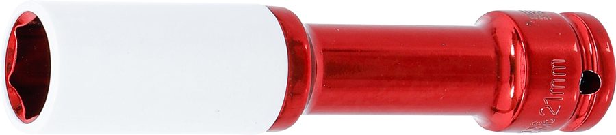Jaudas aizsardzībai | Piedziņas iekšējais kvadrāts 12,5 mm (1/2") | SW 21 mm