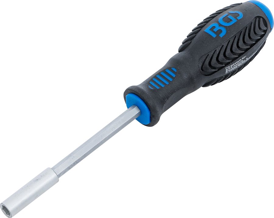 Rotējošais rokturis uzgaļiem | Piedziņas sešstūra ligzda 6,3 mm (1/4") | 210 mm