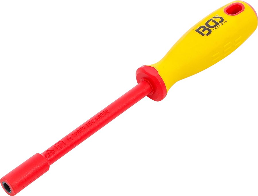 VDE uzgriežņu atslēgas skrūvgriezis | Sešstūris | SW 6 mm | Asmens garums 125 mm