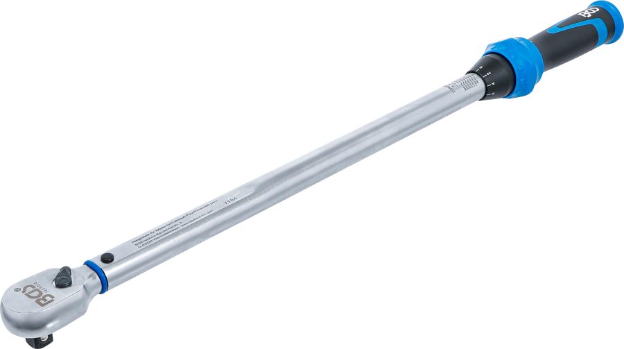 Griezes momenta atslēga | Izejas ārējais kvadrāts 12,5 mm (1/2") | 70–350 Nm