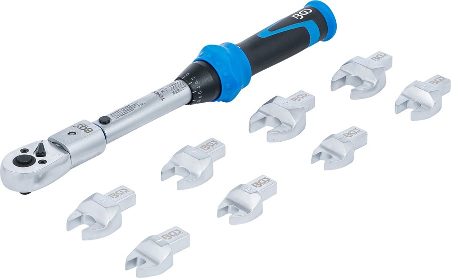 Momenta uzgriežņu atslēgu komplekts | 9 x 12 mm ieliktņa instrumentiem | 6 - 30 Nm | 10 gab.