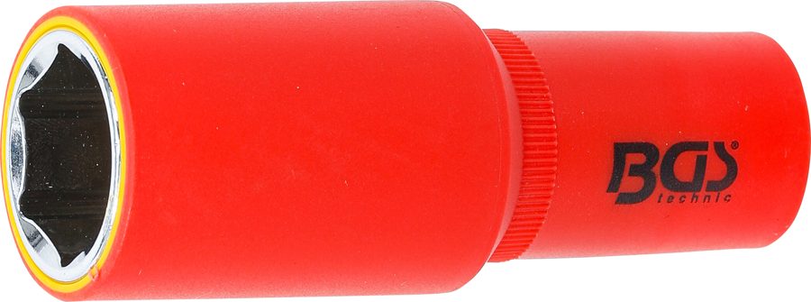 VDE uzgriežņu atslēgas ieliktnis sešstūris | Piedziņas iekšējais kvadrāts 12,5 mm (1/2") | SW 22 mm