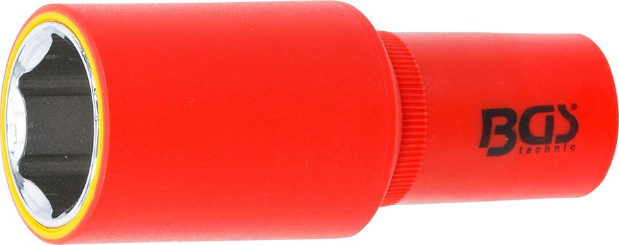 VDE uzgriežņu atslēgas ieliktnis sešstūris | Piedziņas iekšējais kvadrāts 12,5 mm (1/2") | SW 24 mm