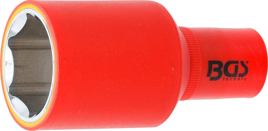 VDE uzgriežņu atslēgas ieliktnis sešstūris | Piedziņas iekšējais kvadrāts 12,5 mm (1/2") | SW 32 mm