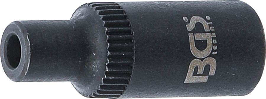 Krāna turētāja ligzdas uzgriežņu atslēgas ieliktnis | 6,3 mm (1/4 collas) | 2,8 mm