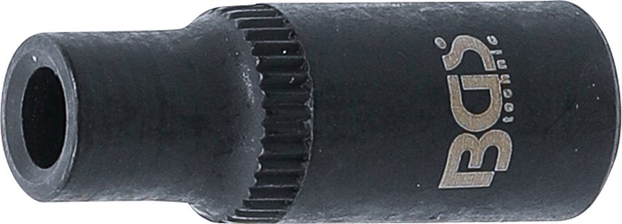 Krāna turētāja ligzdas uzgriežņu atslēgas ieliktnis | 6,3 mm (1/4 collas) | 4,0 mm