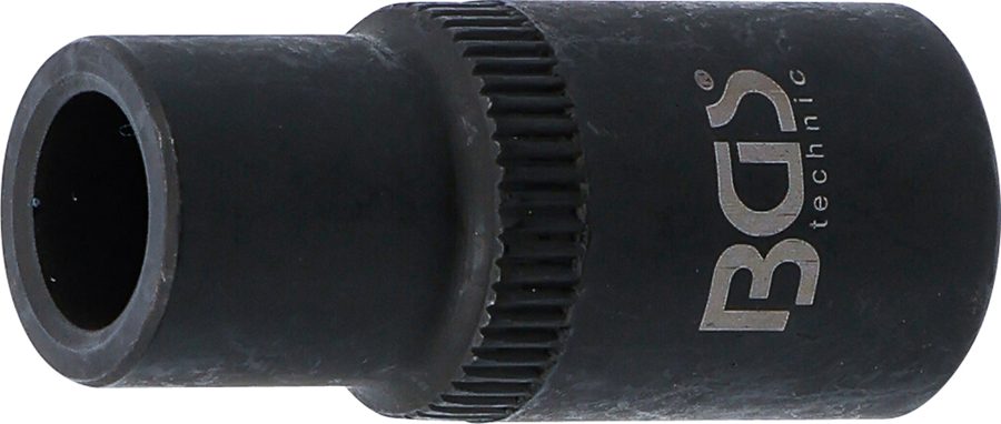 Krāna turētāja ligzdas uzgriežņu atslēgas ieliktnis | 10 mm (3/8 collas) | 7,3 mm