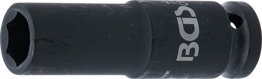 Triecienligzdas uzgriežņu atslēgas ieliktnis, sešstūris, dziļš | Piedziņas iekšējais kvadrāts 12,5 mm (1/2") | SW 14 mm