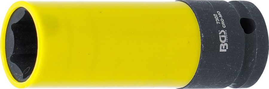 Jaudas aizsardzībai | Piedziņas iekšējais kvadrāts 12,5 mm (1/2") | SW 19 mm