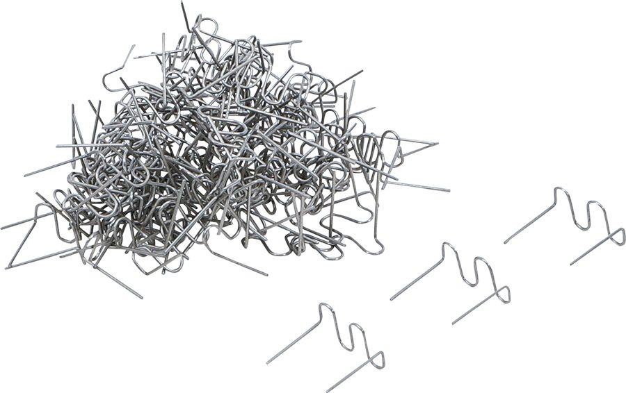 Remonta skavu komplekts | Viļņu forma | 0,6 mm | 100 gab