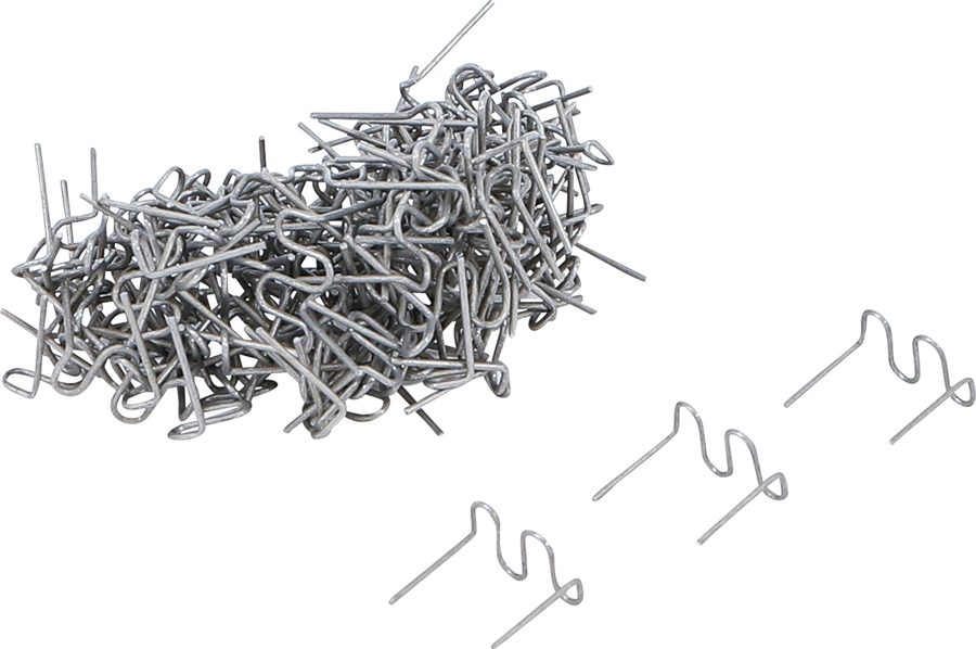 Remonta skavu komplekts | Viļņu forma | 0,8 mm | 100 gab