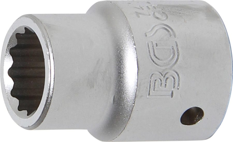 Uzgriežņu atslēgas ieliktnis divpadsmit punktu | Iekšējā kvadrātveida piedziņa 20 mm (3/4") | SW 19 mm