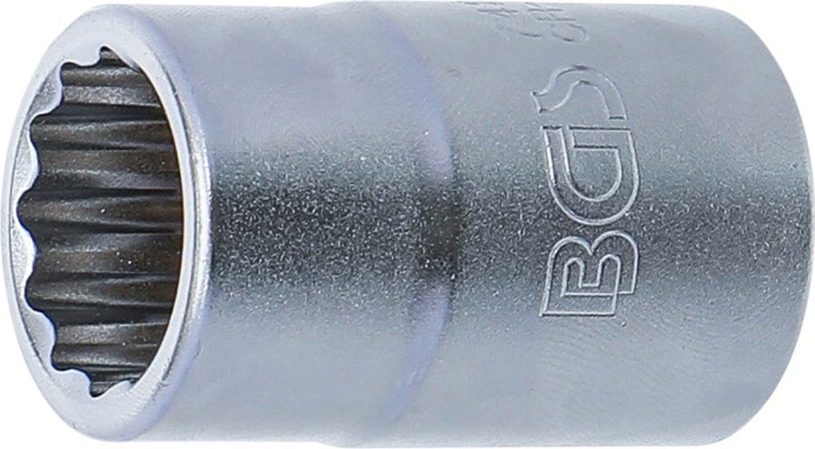 Uzgriežņu atslēgas ieliktnis divpadsmit punktu | Iekšējā kvadrātveida piedziņa 20 mm (3/4") | SW 21 mm