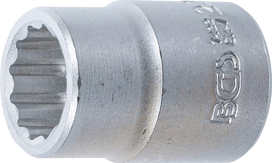 Uzgriežņu atslēgas ieliktnis divpadsmit punktu | Piedziņas iekšējais kvadrāts 20 mm (3/4") | SW 22 mm