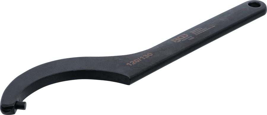 Āķa atslēga ar tapu | 120-130 mm