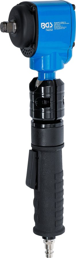 Saspiestā gaisa trieciena uzgriežņu atslēga | leņķa | ar rotējošu un noliecamu galvu | 12,5 mm (1/2") | 650 Nm